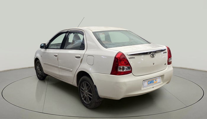 2012 Toyota Etios G, Petrol, Manual, 99,716 km, Left Back Diagonal