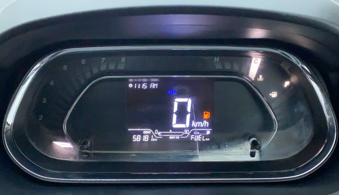 2019 Tata Tiago XZ PETROL, Petrol, Manual, 58,507 km, Odometer Image