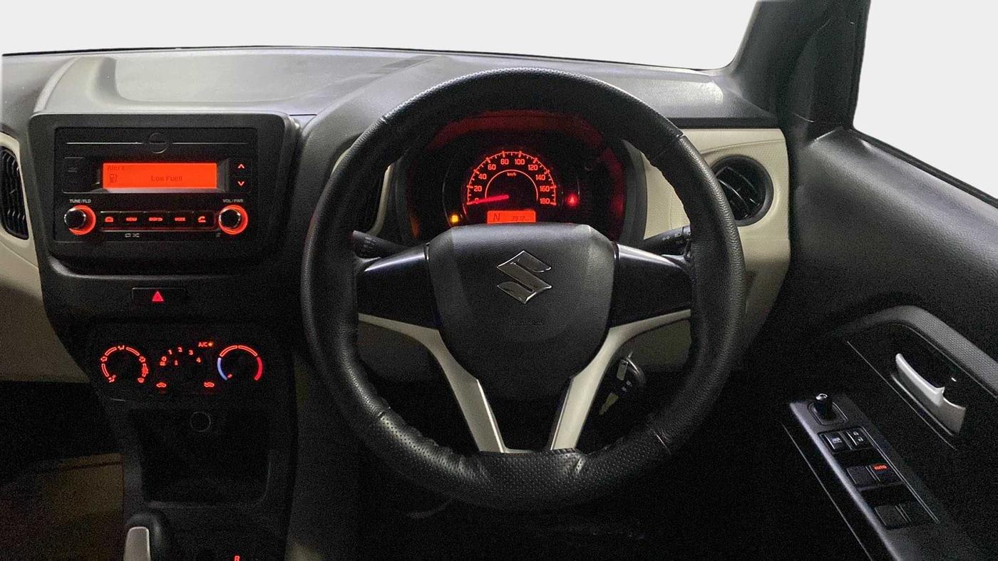 2023 Maruti New Wagon-R VXI 1.0 AMT, Petrol, Automatic, 4,488 km, Steering Wheel Close Up