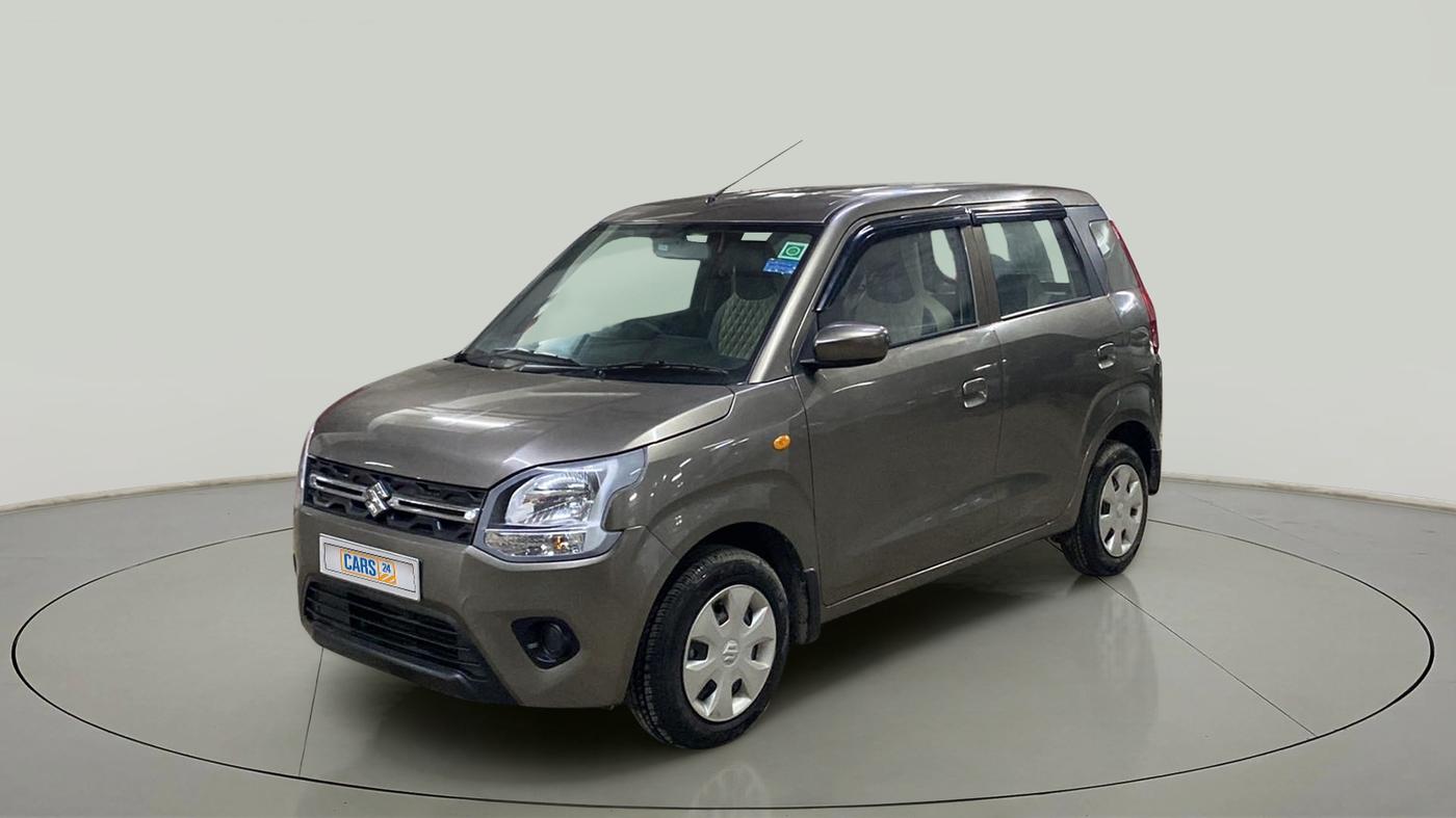 2023 Maruti New Wagon-R VXI 1.0 AMT, Petrol, Automatic, 4,488 km, Left Front Diagonal