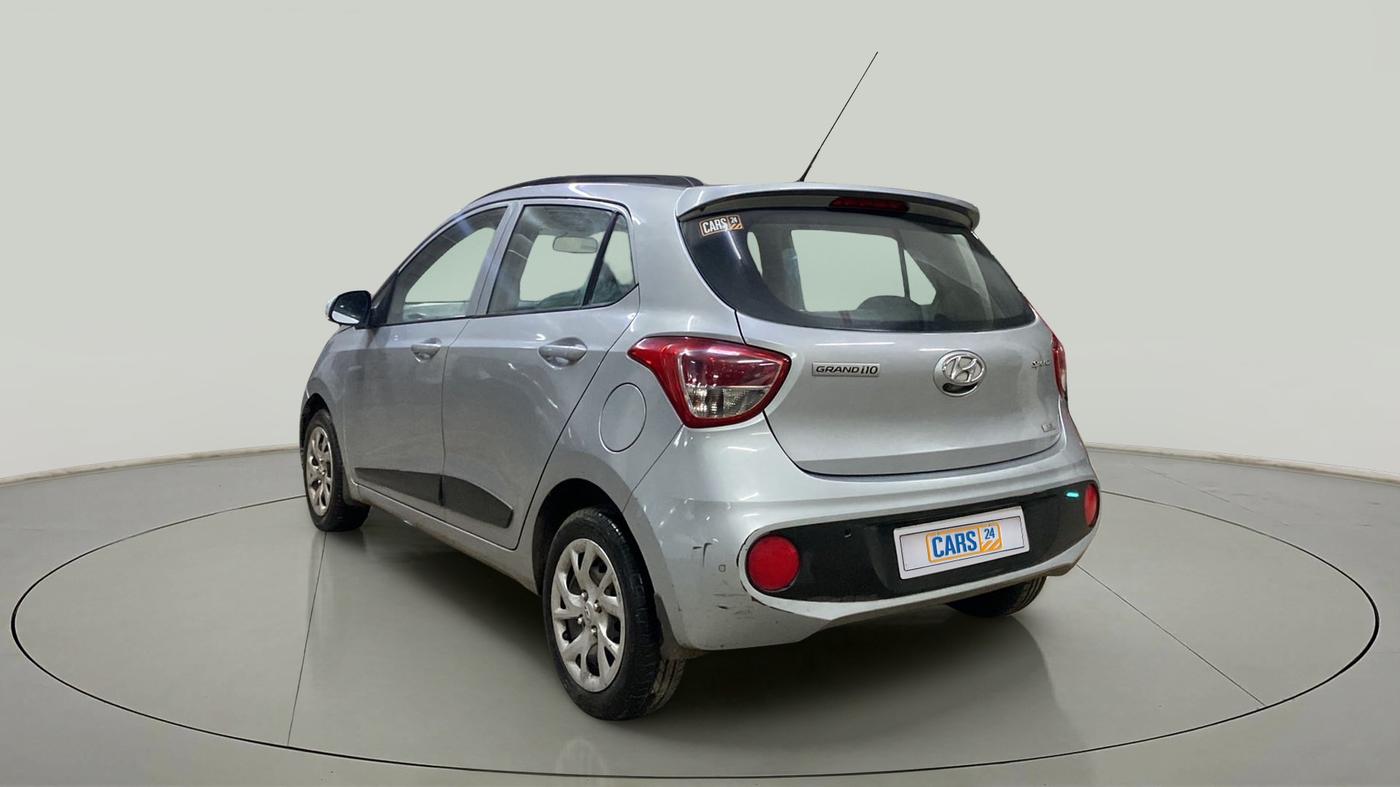2019 Hyundai Grand i10 SPORTZ 1.2 KAPPA VTVT, Petrol, Manual, 36,823 km, Left Back Diagonal