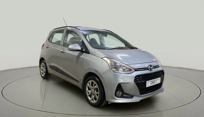 2019 Hyundai Grand i10 SPORTZ 1.2 KAPPA VTVT, Petrol, Manual, 36,586 km, Right Front Diagonal