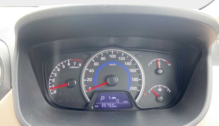 2017 Hyundai Grand i10 SPORTZ (O) AT 1.2 KAPPA VTVT, Petrol, Automatic, 35,716 km, Odometer Image