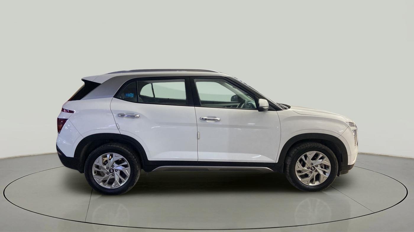 2022 Hyundai Creta SX 1.5 PETROL, Petrol, Manual, 22,962 km, Right Side View