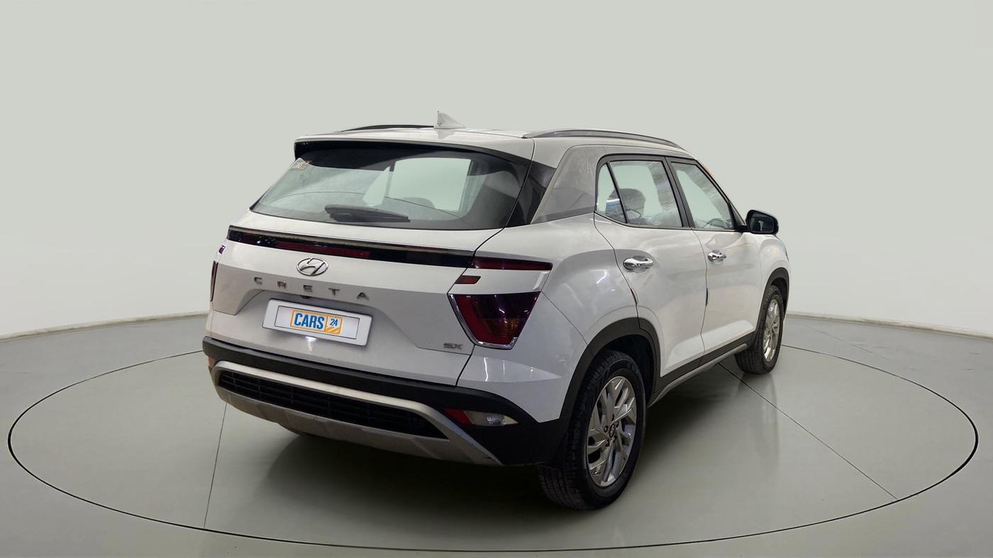 2022 Hyundai Creta SX 1.5 PETROL, Petrol, Manual, 22,962 km, Right Back Diagonal