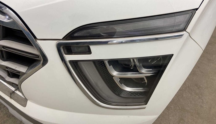 2022 Hyundai Creta SX 1.5 PETROL, Petrol, Manual, 22,962 km, Left headlight - Minor scratches