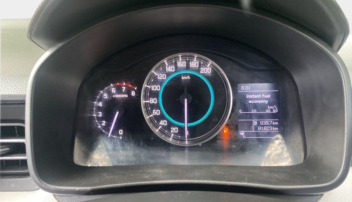 2018 Maruti IGNIS DELTA 1.2, Petrol, Manual, 81,854 km, Odometer Image