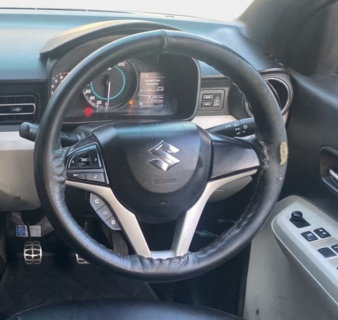 2018 Maruti IGNIS DELTA 1.2, Petrol, Manual, 81,854 km, Steering Wheel Close Up