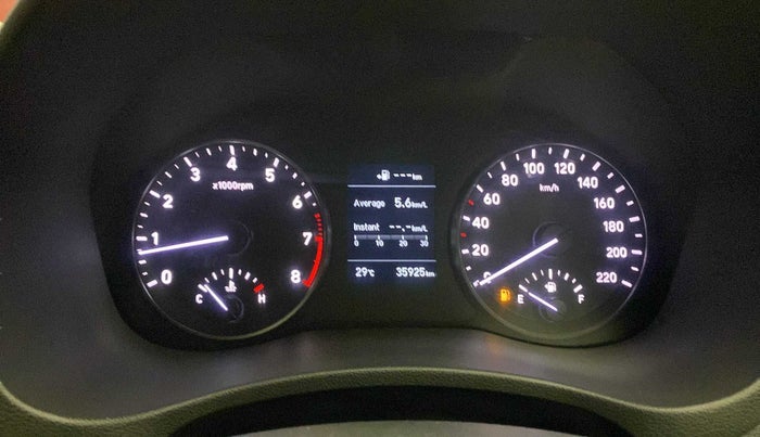 2018 Hyundai Verna 1.6 VTVT SX, Petrol, Manual, 35,965 km, Odometer Image