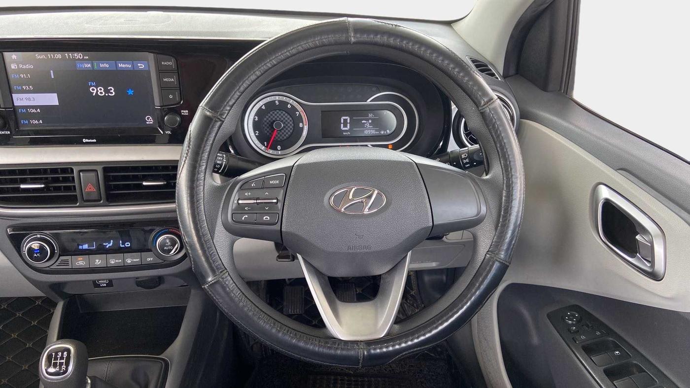 2021 Hyundai GRAND I10 NIOS SPORTZ 1.2 KAPPA VTVT, Petrol, Manual, 18,999 km, Steering Wheel Close Up