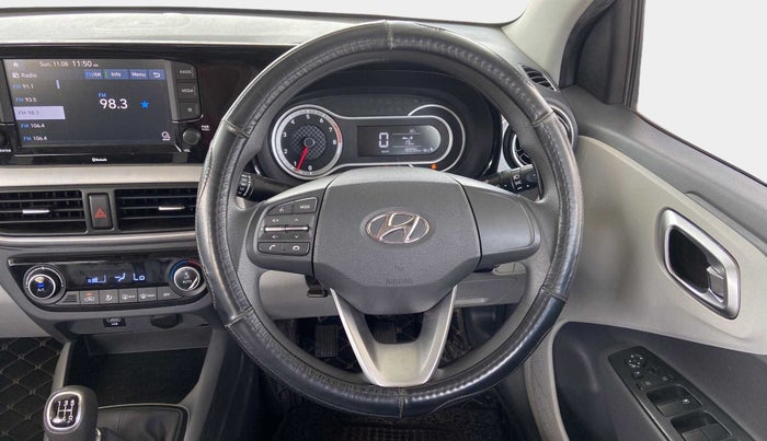 2021 Hyundai GRAND I10 NIOS SPORTZ 1.2 KAPPA VTVT, Petrol, Manual, 18,999 km, Steering Wheel Close Up