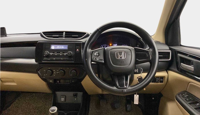 2019 Honda Amaze 1.2L I-VTEC S, CNG, Manual, 71,098 km, Steering Wheel Close Up