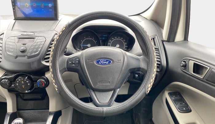 2017 Ford Ecosport TREND 1.5L PETROL, Petrol, Manual, 41,088 km, Steering Wheel Close Up