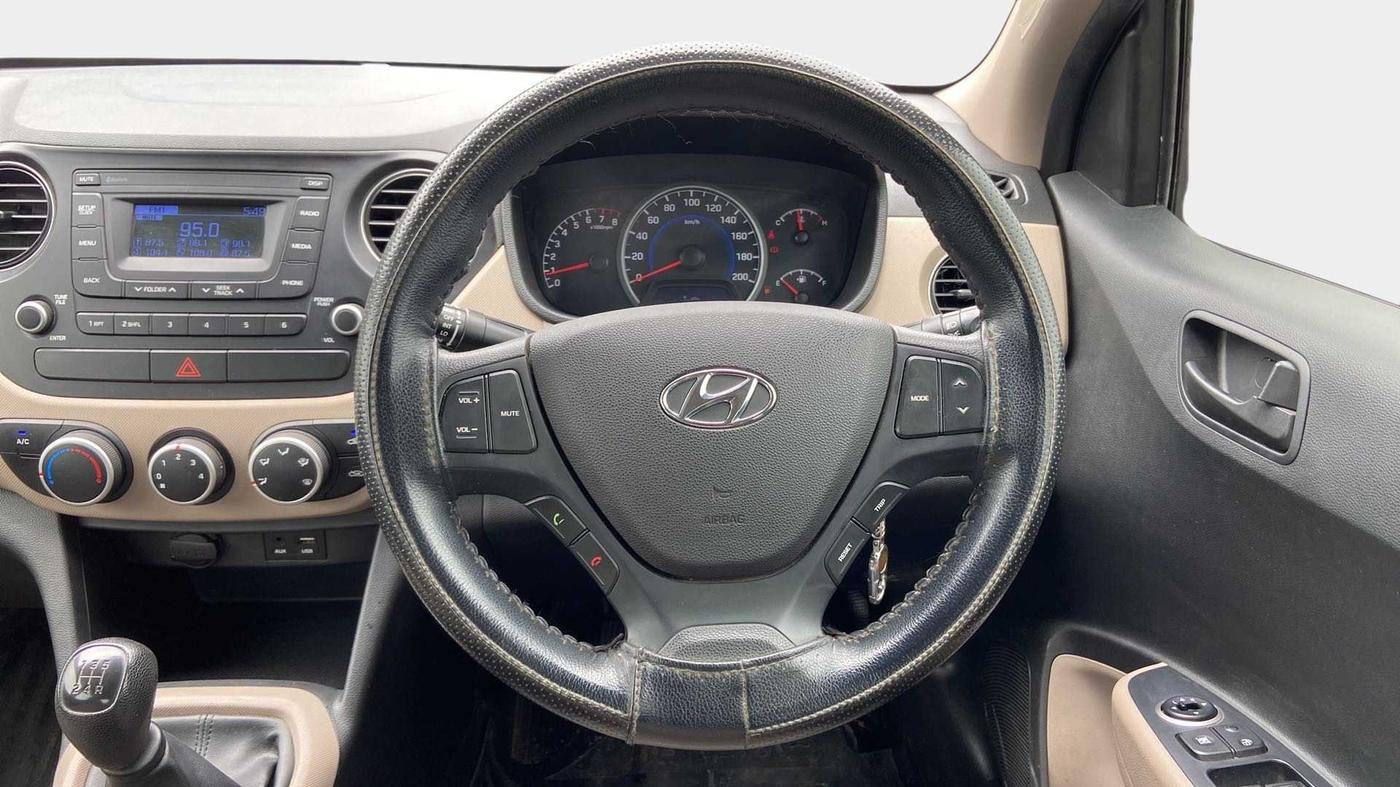 2018 Hyundai Grand i10 MAGNA 1.2 KAPPA VTVT, Petrol, Manual, 66,446 km, Steering Wheel Close Up