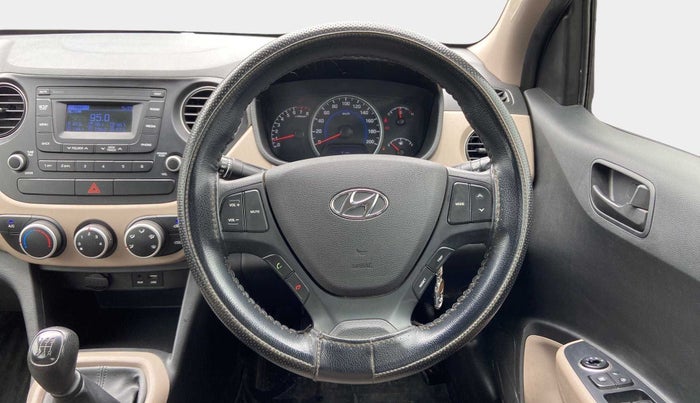 2018 Hyundai Grand i10 MAGNA 1.2 KAPPA VTVT, Petrol, Manual, 66,446 km, Steering Wheel Close Up