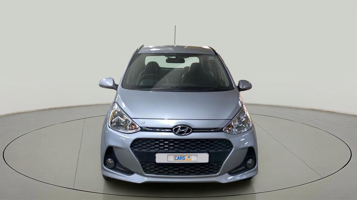 2017 Hyundai Grand i10 SPORTZ (O) AT 1.2 KAPPA VTVT, Petrol, Automatic, 25,157 km, Front
