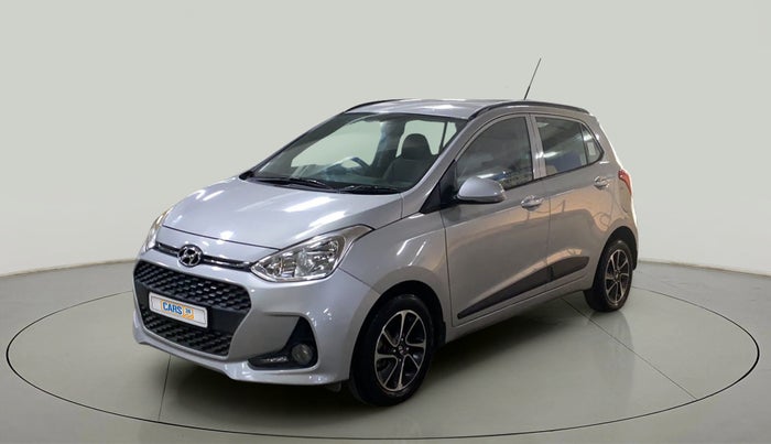 2017 Hyundai Grand i10 SPORTZ (O) AT 1.2 KAPPA VTVT, Petrol, Automatic, 25,157 km, Left Front Diagonal