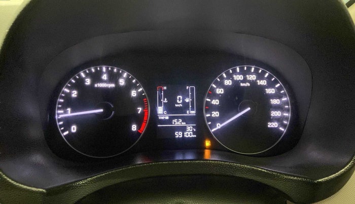 2018 Hyundai Creta E PLUS 1.6 PETROL, Petrol, Manual, 59,085 km, Odometer Image