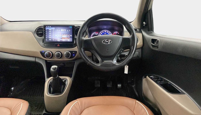 2017 Hyundai Grand i10 MAGNA 1.2 KAPPA VTVT, Petrol, Manual, 45,515 km, Steering Wheel Close Up