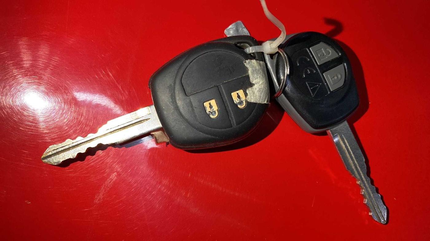 2020 Maruti Swift VXI, Petrol, Manual, 31,991 km, Key Close Up