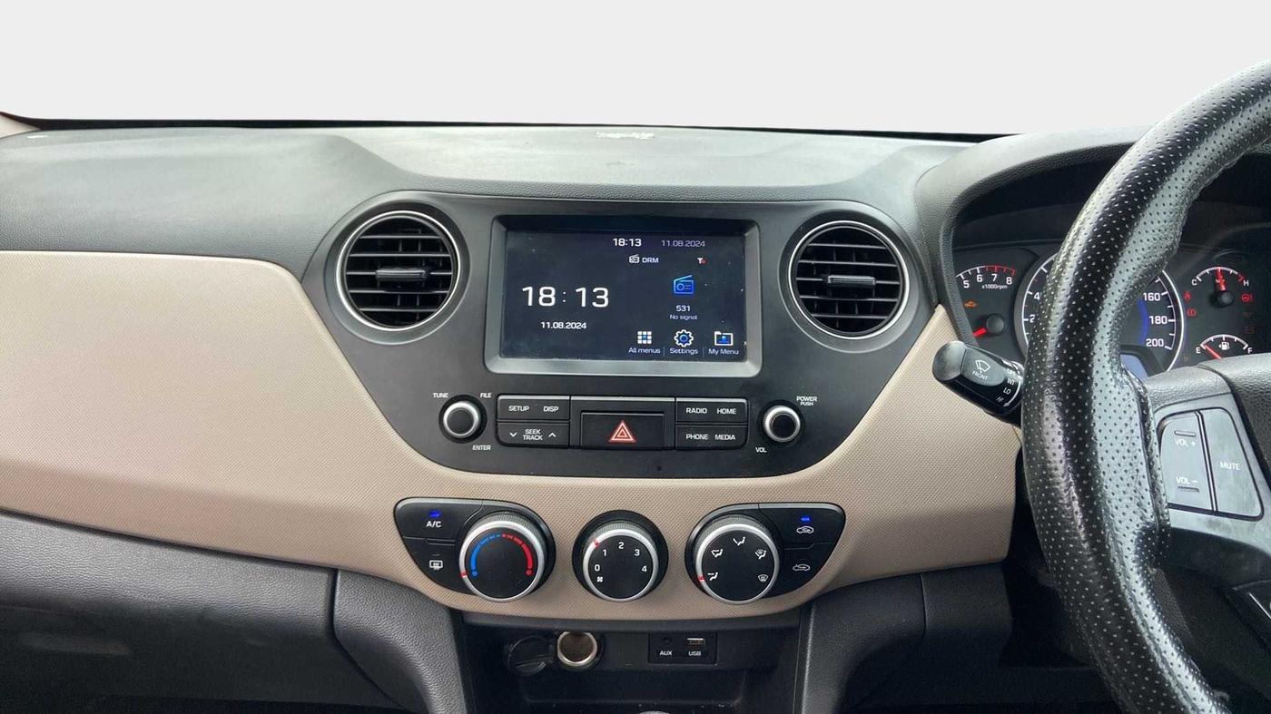 2017 Hyundai Grand i10 SPORTZ (O) AT 1.2 KAPPA VTVT, Petrol, Automatic, 88,596 km, Air Conditioner