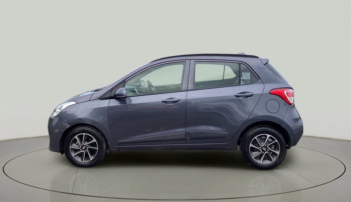 2017 Hyundai Grand i10 SPORTZ (O) AT 1.2 KAPPA VTVT, Petrol, Automatic, 88,596 km, Left Side
