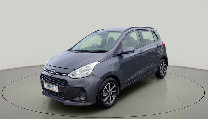 2017 Hyundai Grand i10 SPORTZ (O) AT 1.2 KAPPA VTVT, Petrol, Automatic, 88,596 km, Left Front Diagonal