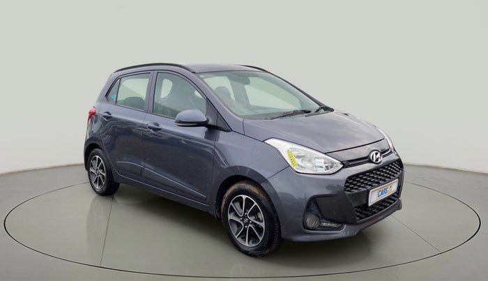 2017 Hyundai Grand i10 SPORTZ (O) AT 1.2 KAPPA VTVT, Petrol, Automatic, 88,596 km, Right Front Diagonal