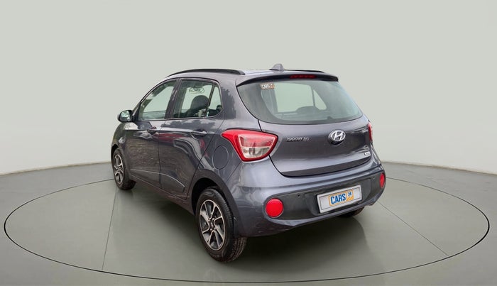 2017 Hyundai Grand i10 SPORTZ (O) AT 1.2 KAPPA VTVT, Petrol, Automatic, 88,596 km, Left Back Diagonal