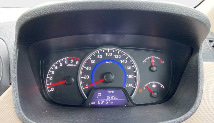 2017 Hyundai Grand i10 SPORTZ (O) AT 1.2 KAPPA VTVT, Petrol, Automatic, 88,596 km, Odometer Image