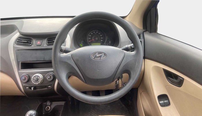 2013 Hyundai Eon ERA +, Petrol, Manual, 55,484 km, Steering Wheel Close Up