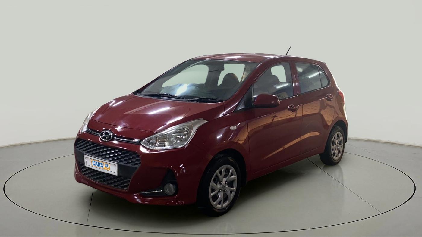 2017 Hyundai Grand i10 MAGNA AT 1.2 KAPPA VTVT, Petrol, Automatic, 66,369 km, Left Front Diagonal