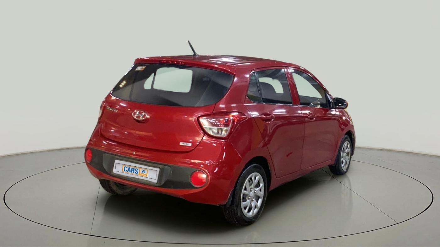 2017 Hyundai Grand i10 MAGNA AT 1.2 KAPPA VTVT, Petrol, Automatic, 66,369 km, Right Back Diagonal