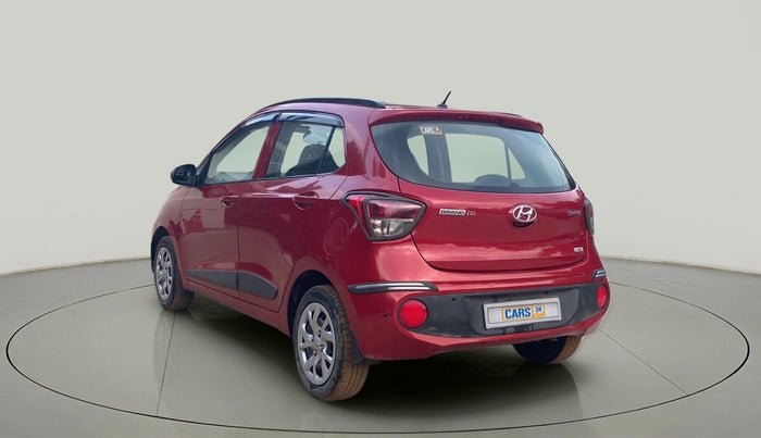 2017 Hyundai Grand i10 SPORTZ (O) 1.2 KAPPA VTVT, Petrol, Manual, 16,003 km, Left Back Diagonal