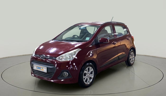 2016 Hyundai Grand i10 SPORTZ 1.2 KAPPA VTVT, Petrol, Manual, 62,967 km, Left Front Diagonal