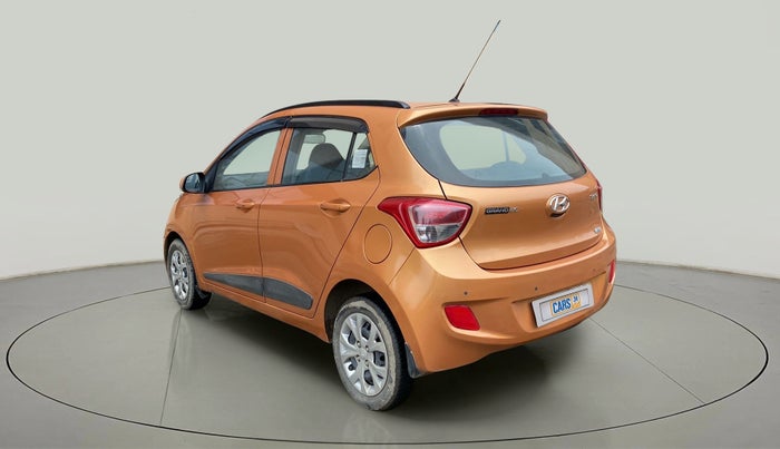 2016 Hyundai Grand i10 SPORTZ 1.2 KAPPA VTVT, Petrol, Manual, 44,692 km, Left Back Diagonal