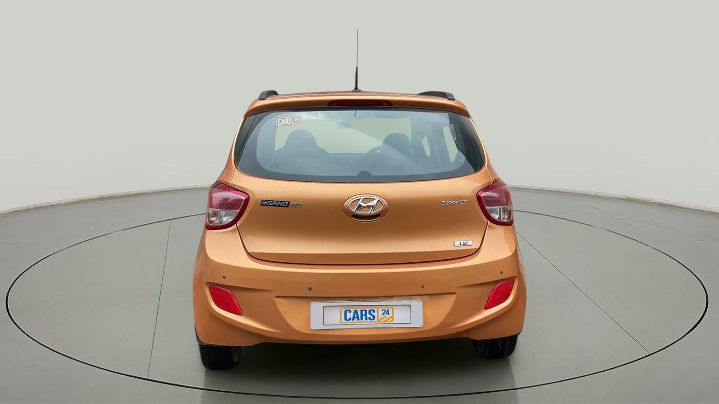 2016 Hyundai Grand i10 SPORTZ 1.2 KAPPA VTVT, Petrol, Manual, 44,692 km, Back/Rear