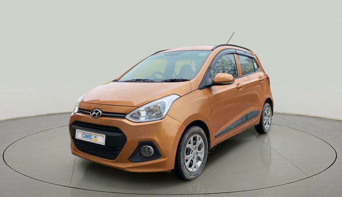 2016 Hyundai Grand i10 SPORTZ 1.2 KAPPA VTVT, Petrol, Manual, 44,692 km, Left Front Diagonal