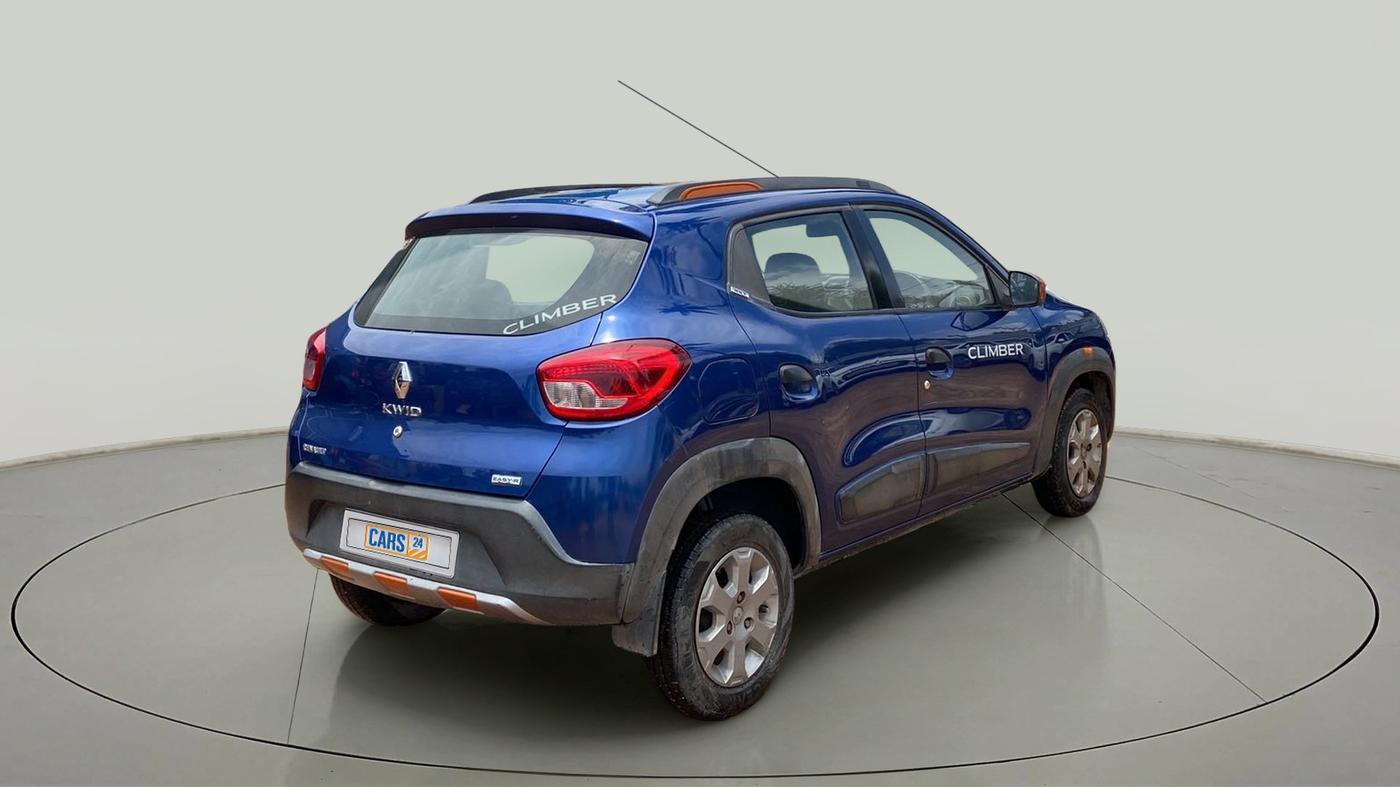2017 Renault Kwid CLIMBER 1.0 AMT, Petrol, Automatic, 16,333 km, Right Back Diagonal