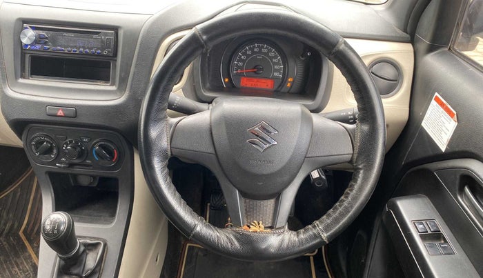 2019 Maruti New Wagon-R LXI CNG 1.0, CNG, Manual, 63,595 km, Steering Wheel Close Up