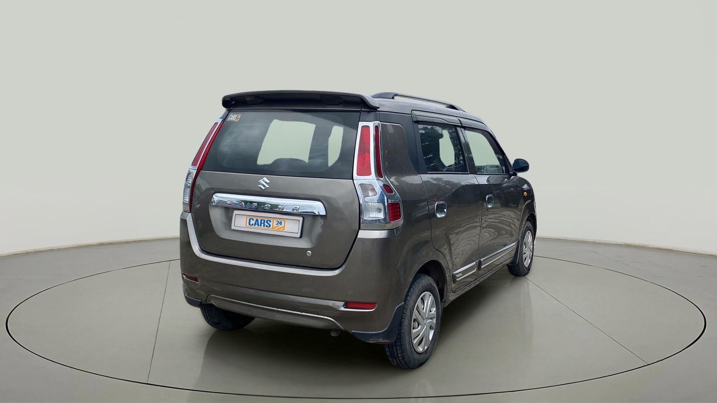2019 Maruti New Wagon-R LXI CNG 1.0, CNG, Manual, 63,595 km, Right Back Diagonal