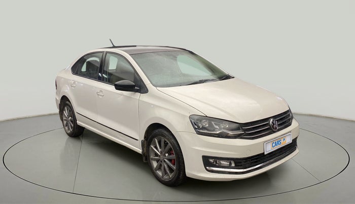 2018 Volkswagen Vento HIGHLINE PLUS 1.2 AT 16 ALLOY, Petrol, Automatic, 1,06,608 km, Right Front Diagonal