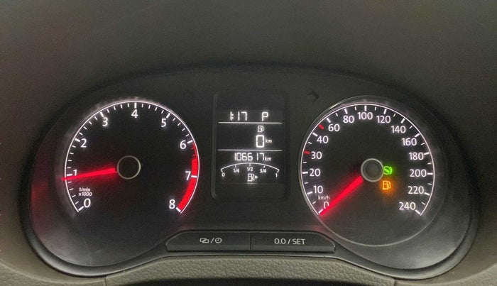 2018 Volkswagen Vento HIGHLINE PLUS 1.2 AT 16 ALLOY, Petrol, Automatic, 1,06,608 km, Odometer Image