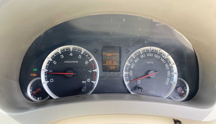 2013 Maruti Ertiga VXI CNG, CNG, Manual, 69,165 km, Odometer Image