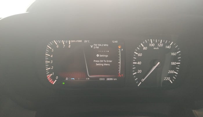 2022 Tata ALTROZ XZA PLUS, Petrol, Automatic, 28,660 km, Odometer Image