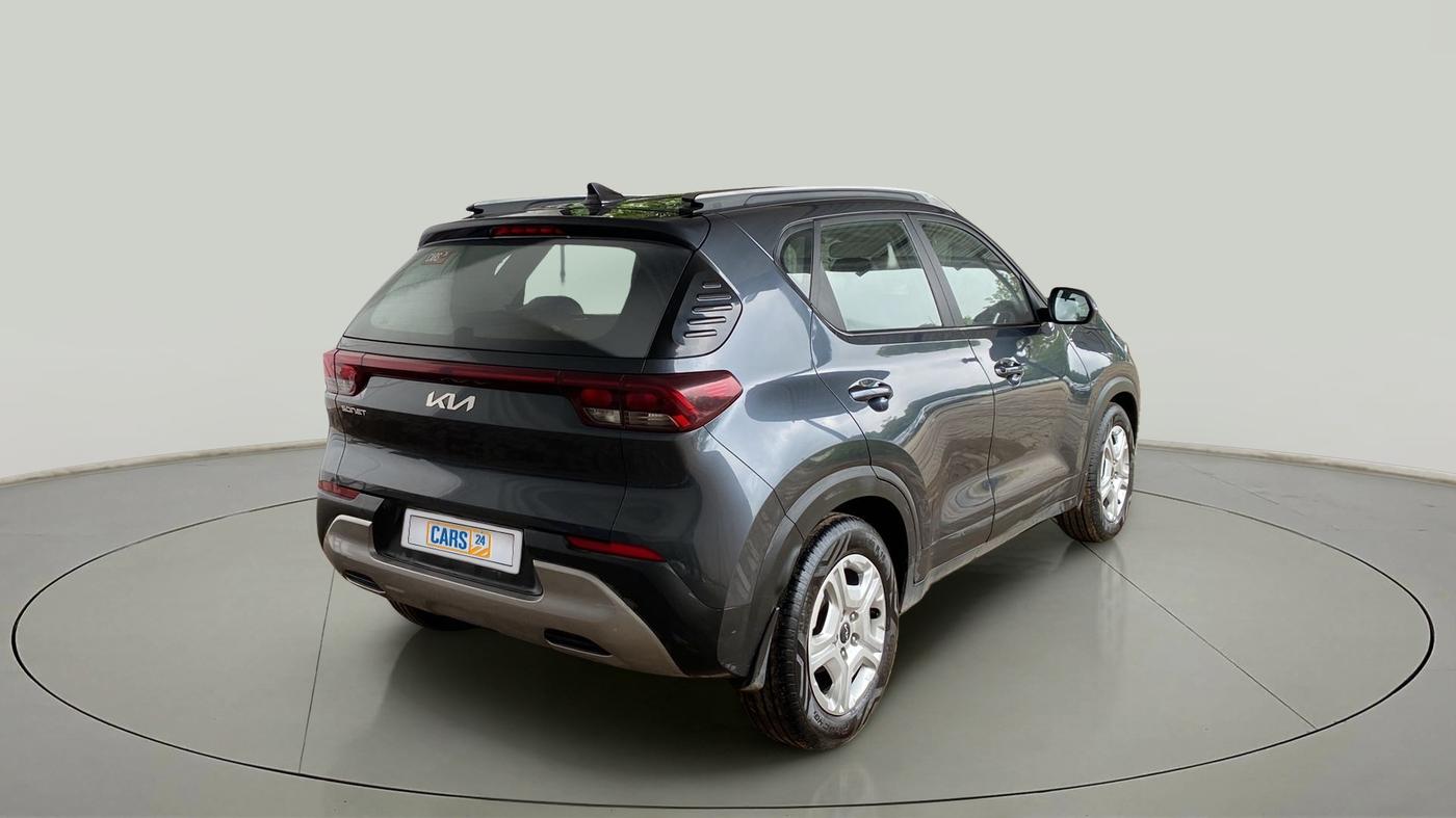 2022 KIA SONET HTK PLUS 1.2, Petrol, Manual, 26,871 km, Right Back Diagonal