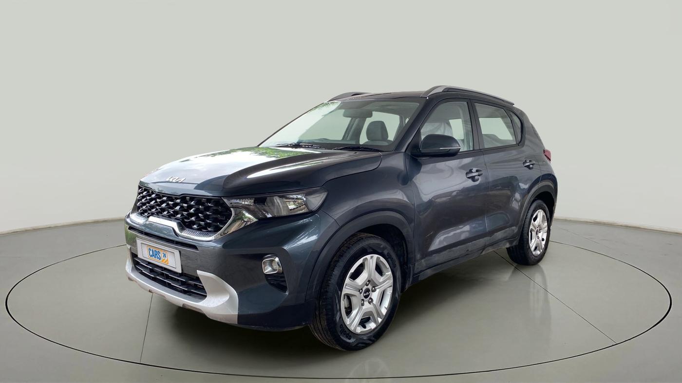 2022 KIA SONET HTK PLUS 1.2, Petrol, Manual, 26,871 km, Left Front Diagonal