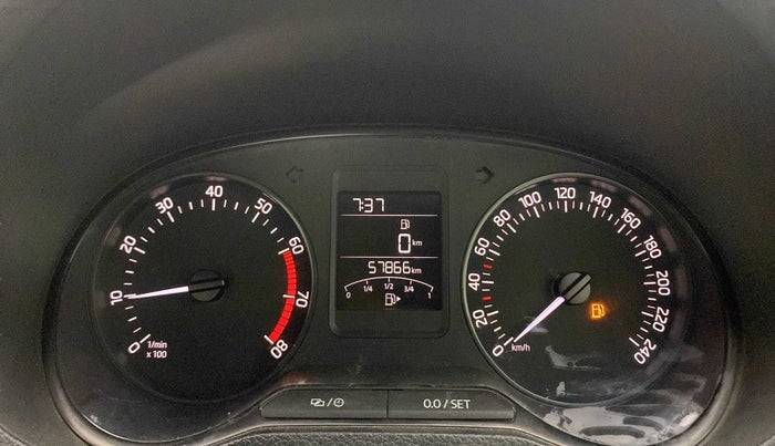 2020 Skoda Rapid MONTE CARLO TSI, Petrol, Manual, 57,801 km, Odometer Image
