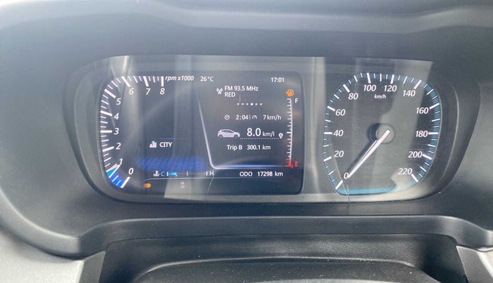 2021 Tata ALTROZ XZ PETROL, Petrol, Manual, 17,387 km, Odometer Image