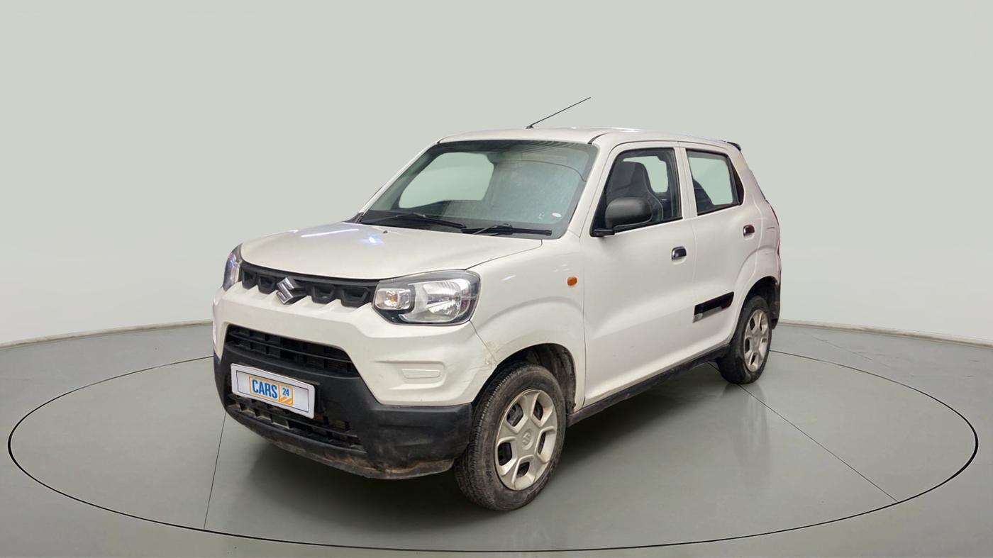 2020 Maruti S PRESSO VXI CNG, CNG, Manual, 75,502 km, Left Front Diagonal